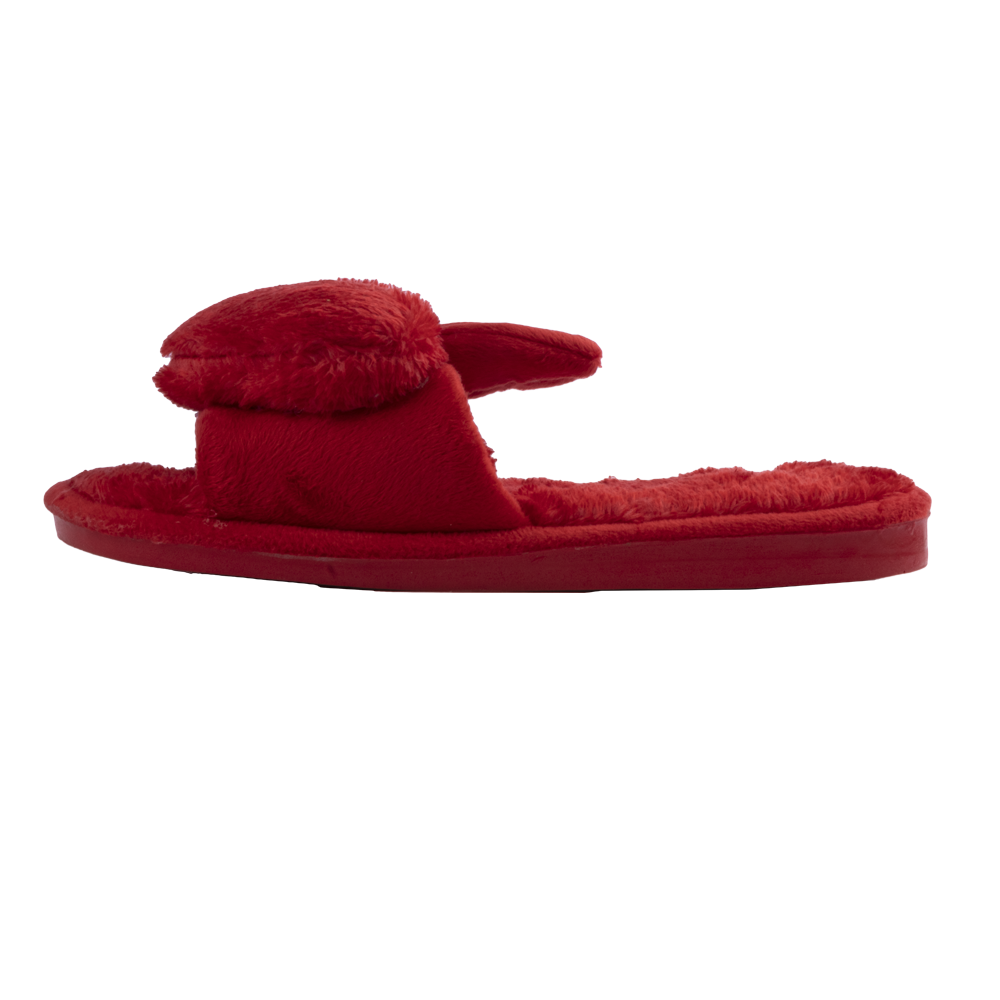 خرید آنلاین دمپایی زنانه حوله ای کیتوکیت مدل قلبی کد 04